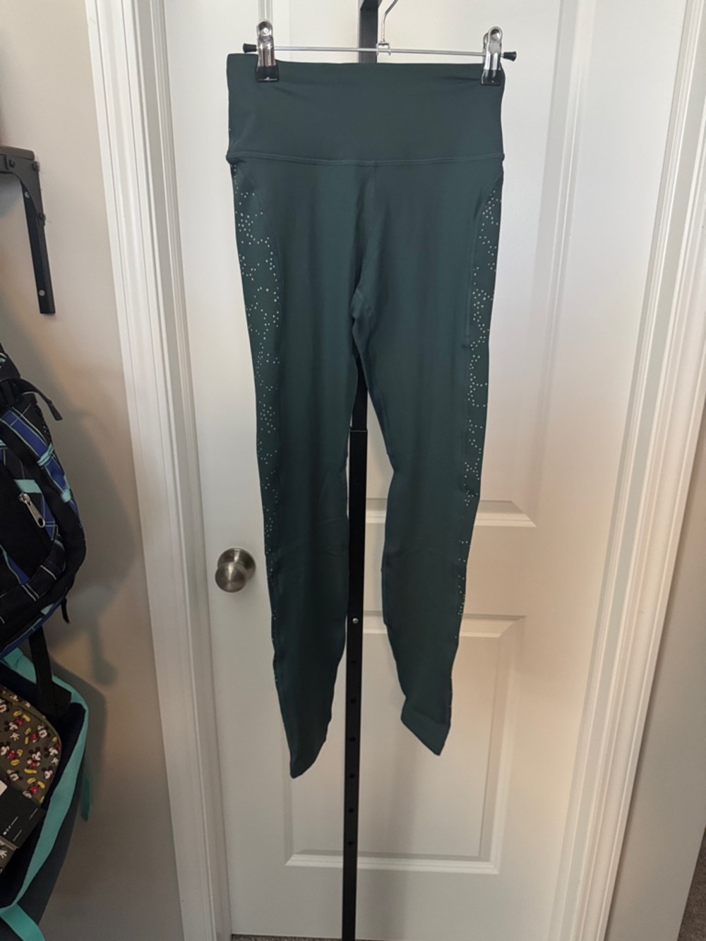 Nike Dark Green Speckled Leggings - Picture 4 of 4